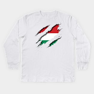 Hungary Shredding Kids Long Sleeve T-Shirt